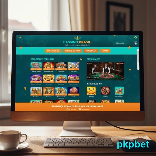 Interface da pkpbet mostrando bônus atrativos de cassino ao vivo.
