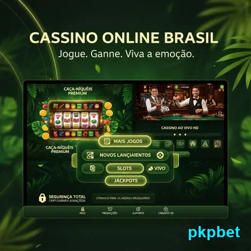 Tela do cassino ao vivo da pkpbet com dealers interativos.