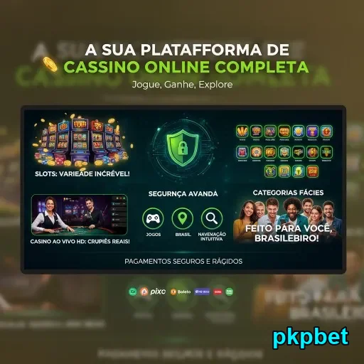 Ofertas VIP em jogos e segurança na pkpbet.