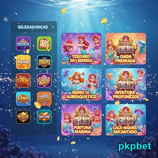 Interface de jogos da pkpbet destacando opções de entretenimento.