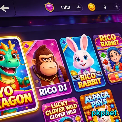 Slots coloridos e promoções VIP no pkpbet.