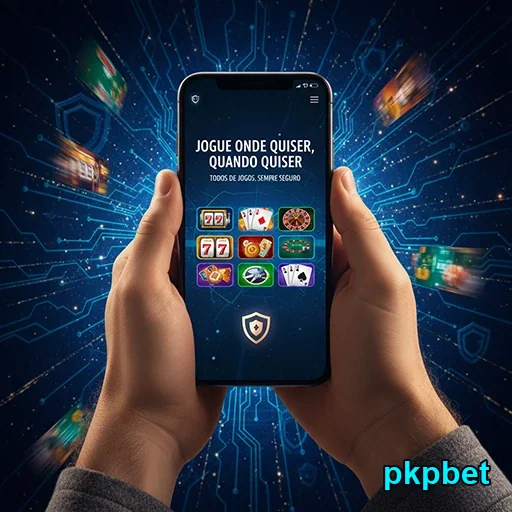 pkpbet exibe aplicativo com jogos de cassino ao vivo seguro.